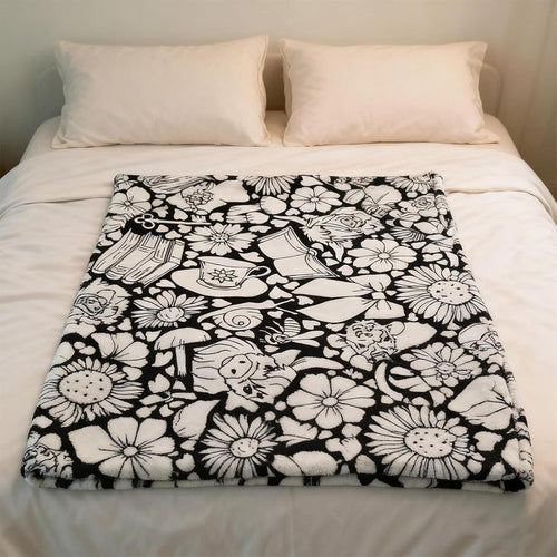 DIY Coloring Blanket With Markers