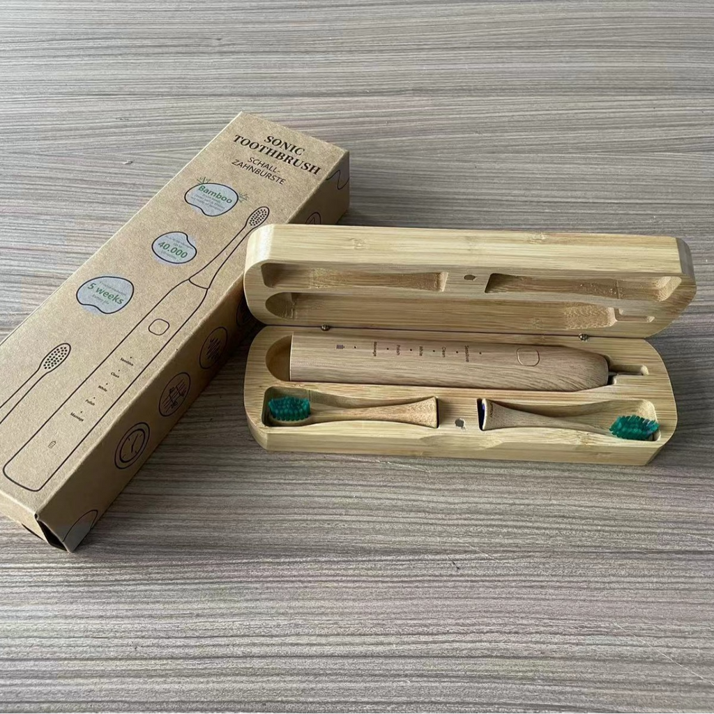 Eco-Friendly Bamboo Electric Toothbrush