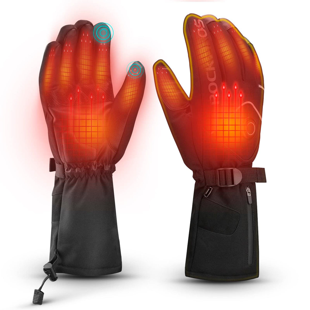 Heated gloves