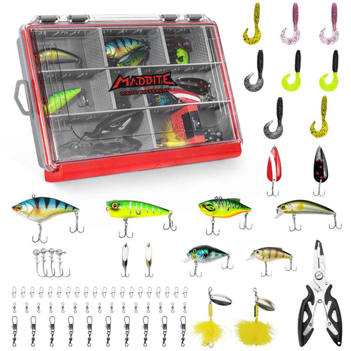 143-piece fishing lure kit