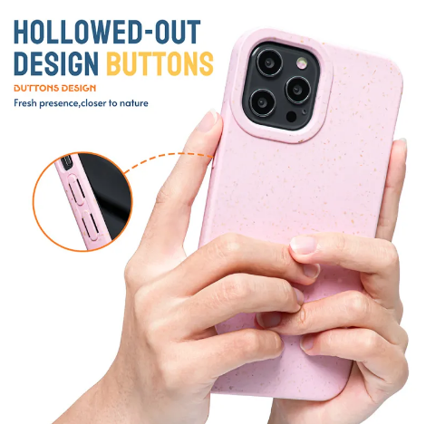 Eco-Friendly Straw iPhone Case