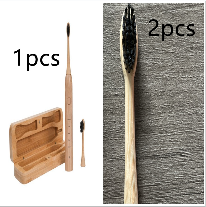 Eco-Friendly Bamboo Electric Toothbrush