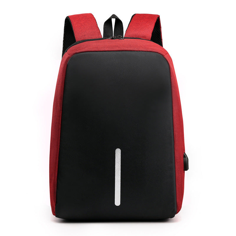 Fashion Anti-Theft Multi-Function USB Backpack for Men